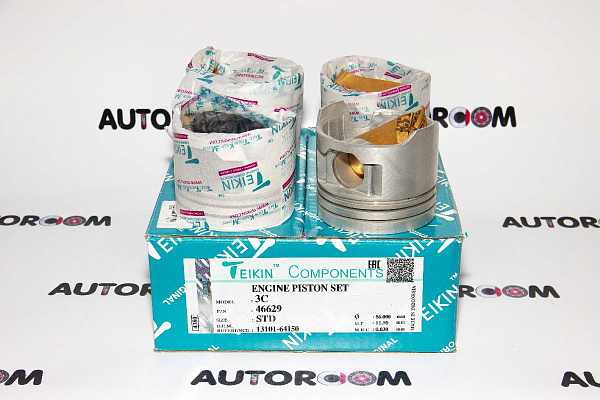 Комплект поршней 3CT STD Teikin