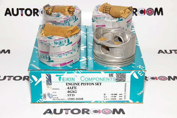 Комплект поршней 4A STD Teikin