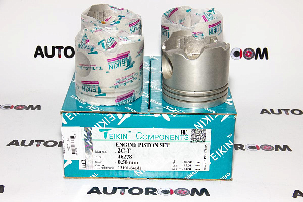 Комплект поршней 2C / 2CT + 0,5 мм Teikin