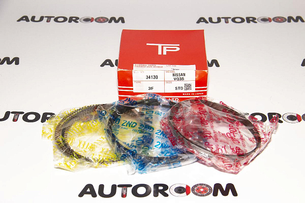 Кольца поршневые TP VQ35 34130 STD